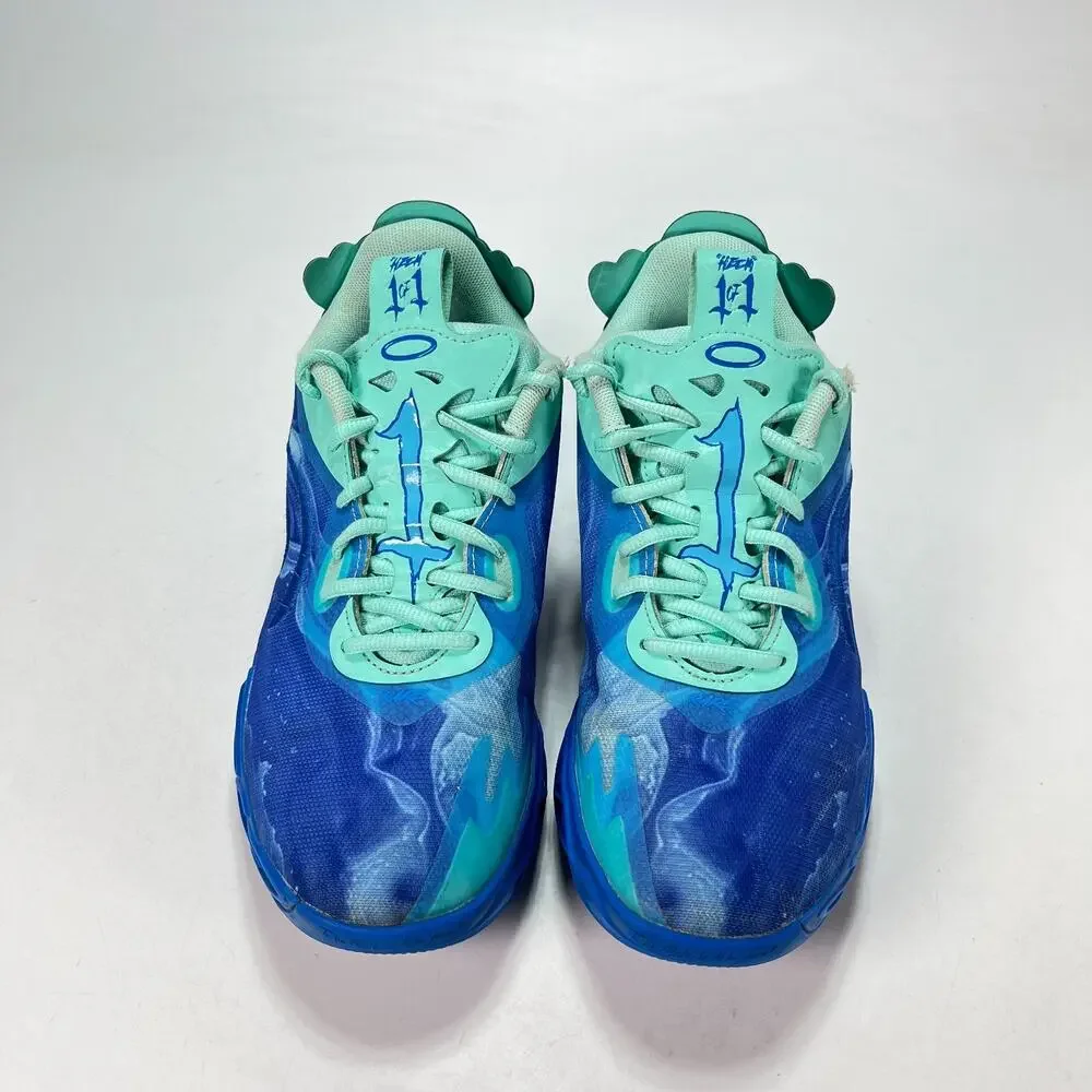 Puma LaMelo Ball MB.04 Low Ultra Blue Basketball Shoes 312177-02 Youth Size 5.5
